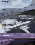 Boeing 377 Stratocruiser Multi Livery Package Updated for FSX